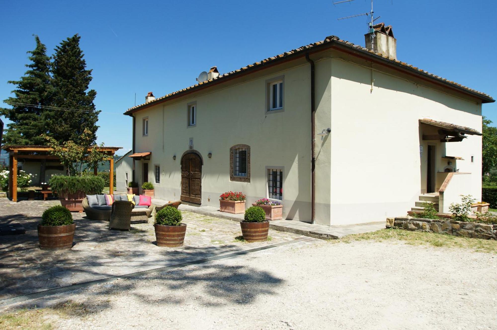 Agriturismo Fattoria Lavacchio Понтассьеве Экстерьер фото